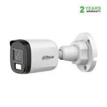 Dahua DH-HAC-B1A21P-U-IL-A (3.6mm) (2.0MP) Smart Dual Light HDCVI Fixed Bullet CC Camera (Built in Audio)